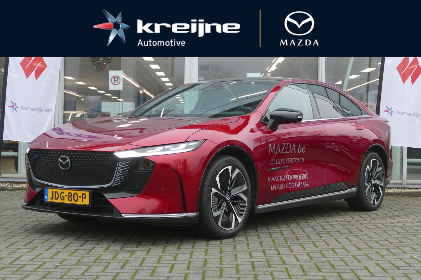 Mazda 6e - Takumi 68.8 kWh | Stuurwiel verwarming | Apple-carplay | Headup-display | Rijklaarprijs| - AutoWereld.nl
