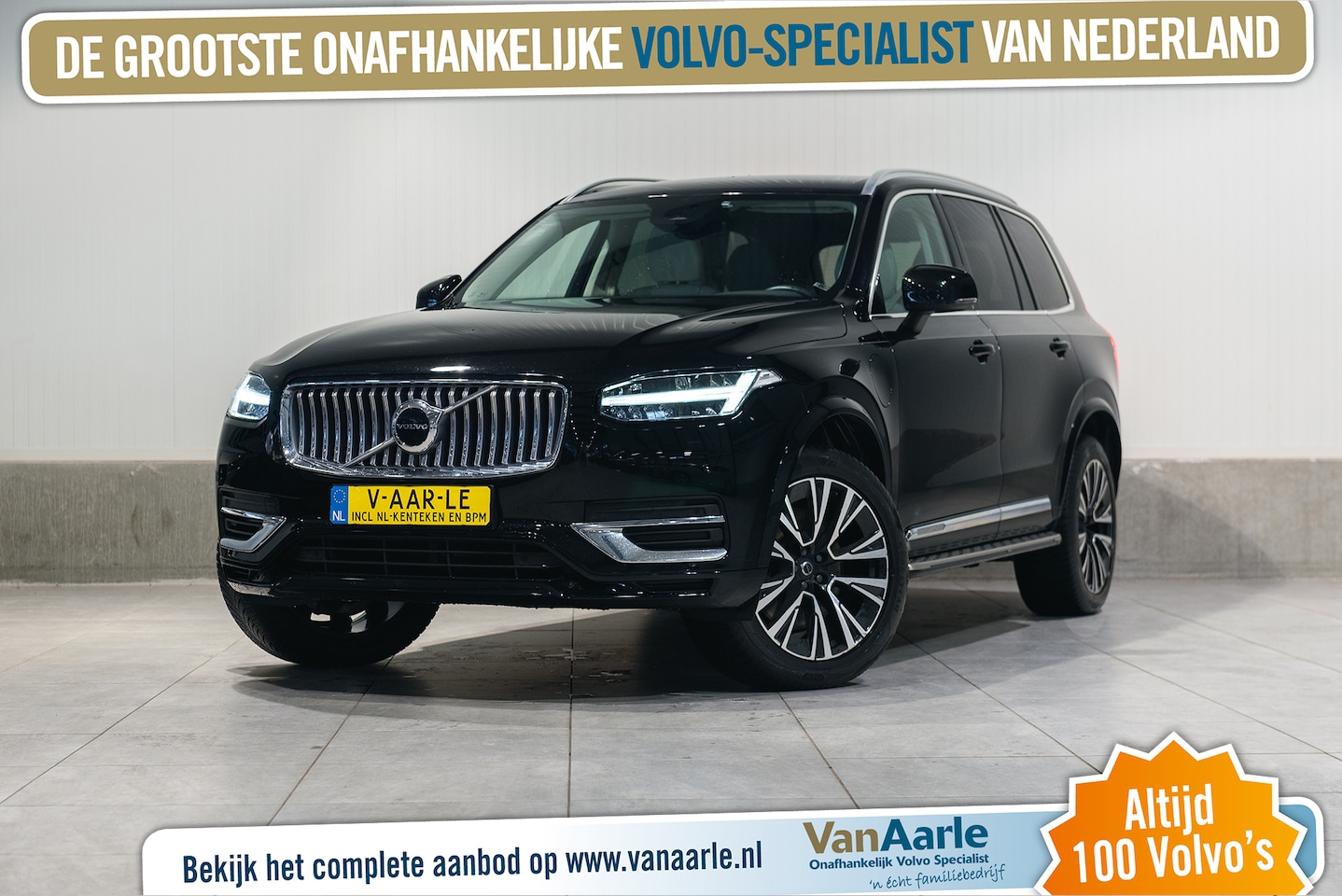 Volvo XC90 - T8 Aut. LongRange Core Bright Leder ACC Parkeercamera 455pk - AutoWereld.nl