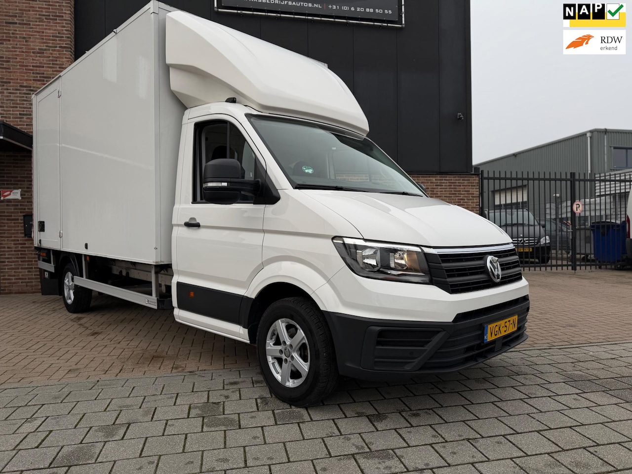 Volkswagen Crafter - 35 2.0 TDI L4H3 Bakwagen Laadklep DHOLLANDIA Airco Cruise Camera 360 zeer nette - AutoWereld.nl