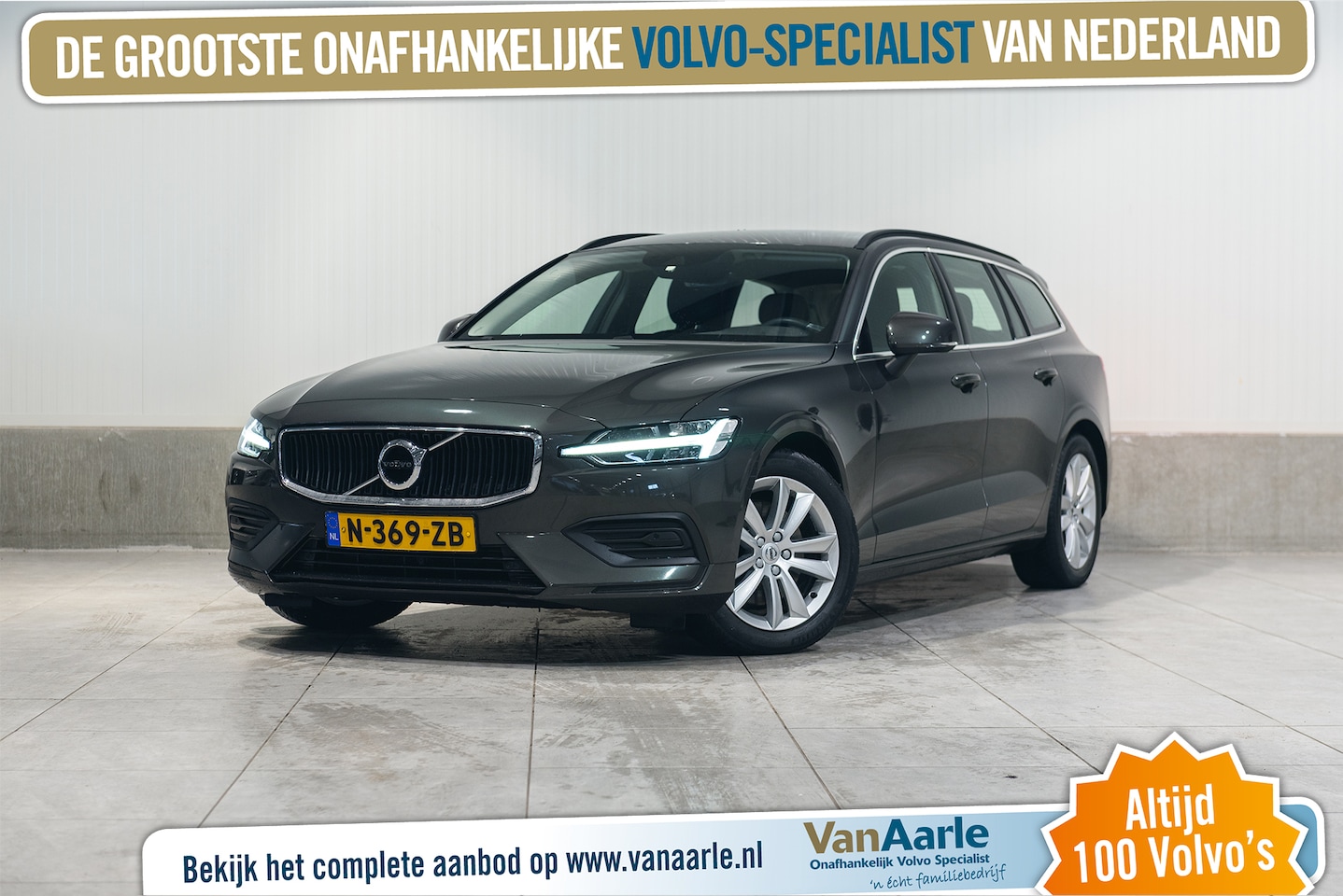 Volvo V60 - B3 Aut. Momentum ACC Trekhaak Parkeercamera 164pk - AutoWereld.nl