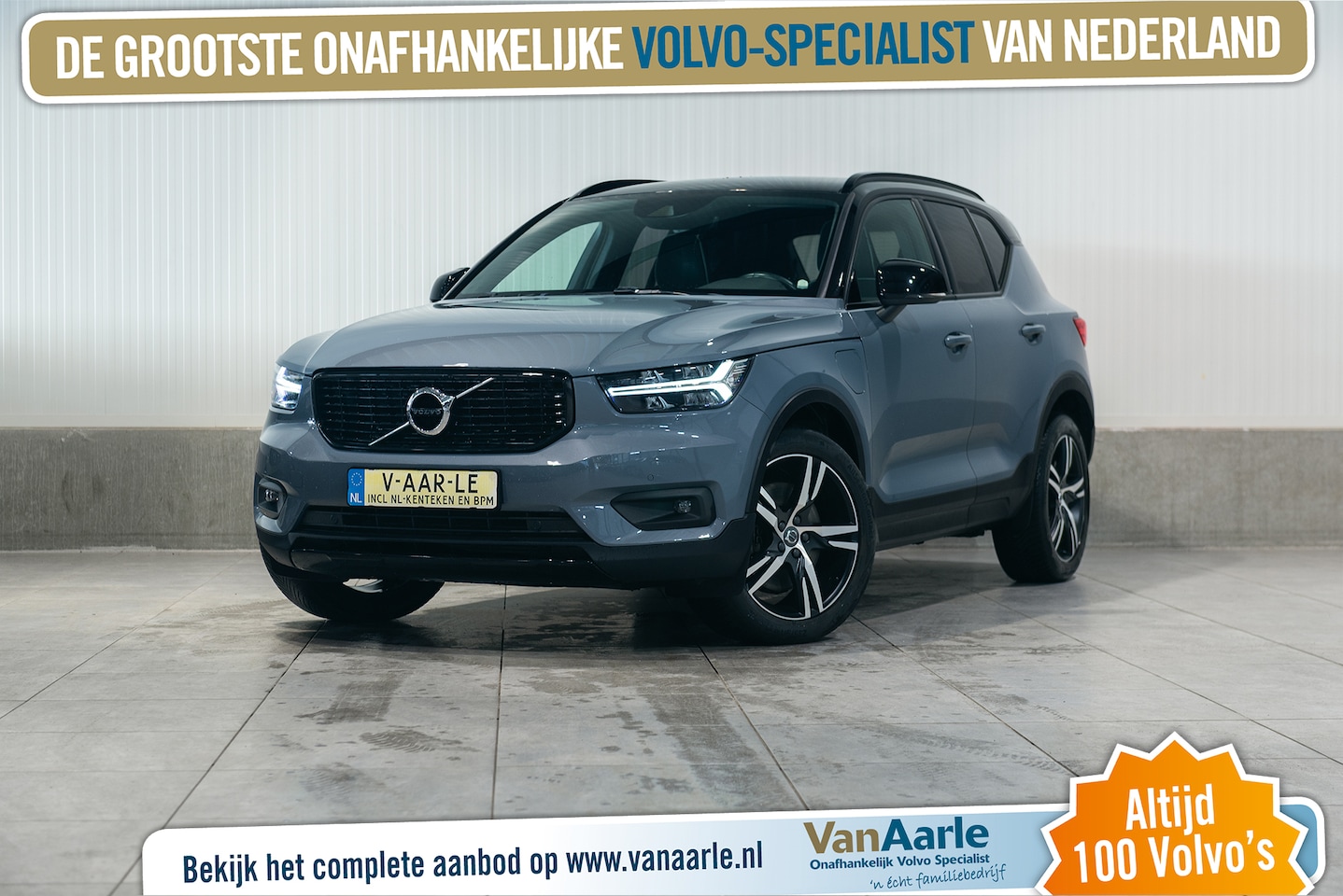 Volvo XC40 - T4 Aut. Plug-In Hybrid R-Design Leder/Alcantara Parkeercamera 211pk - AutoWereld.nl