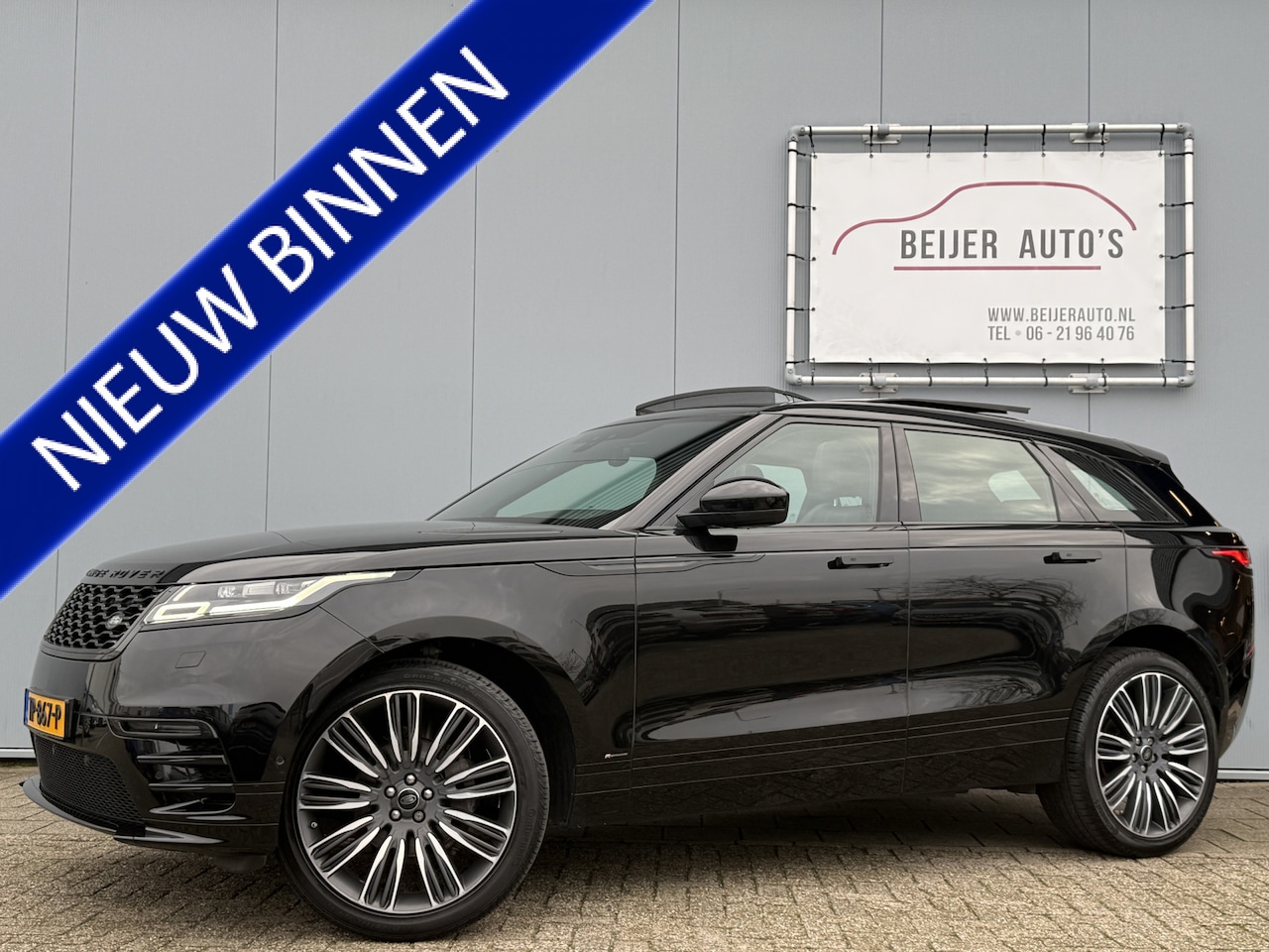 Land Rover Range Rover Velar - 2.0 I4 Turbo 251pk AWD R-Dynamic HSE Automaat Panoramadak / 22inch / Meridian Soundsystem. - AutoWereld.nl