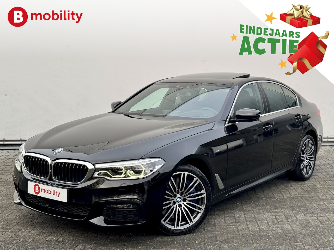BMW 5-serie - 540i xDrive High Executive Schuif/Kanteldak Trekhaak | Driving Assistant Plus | Head-Up Di - AutoWereld.nl