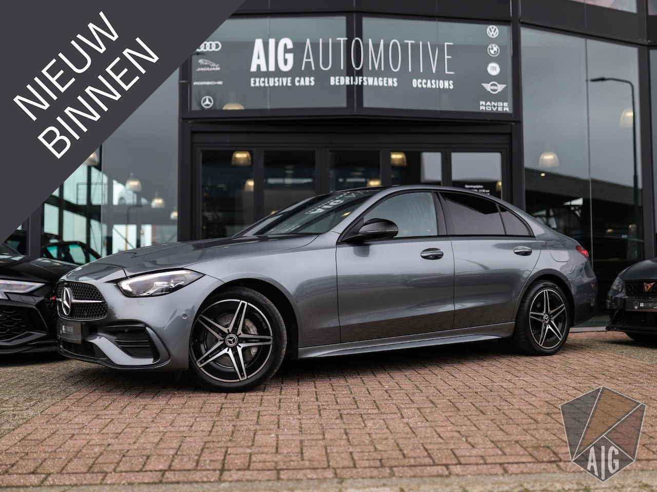 Mercedes-Benz C-klasse - 300 e AMG Line | Leder | Camera | Stoelverw. | Pano - AutoWereld.nl