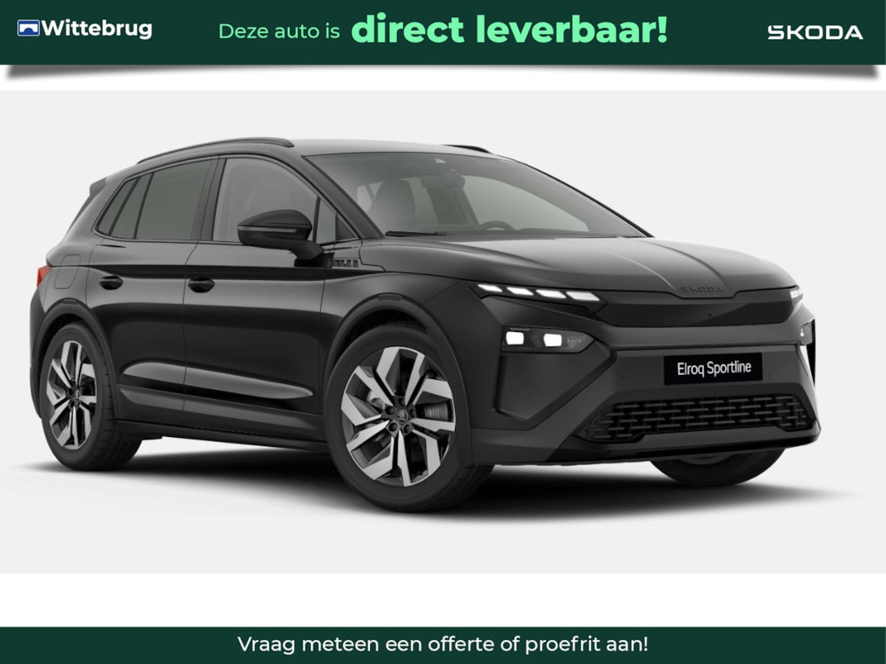 Skoda Elroq - 85 Sportline Edition Business Upgrade Max pakket / - AutoWereld.nl
