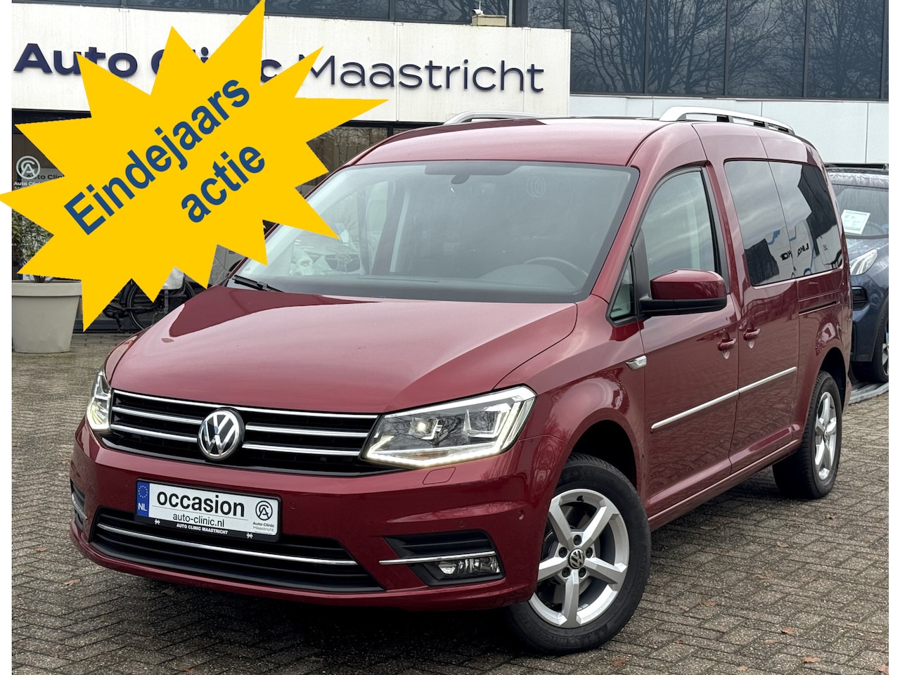 Volkswagen Caddy - 1.4 TSI HIGHLINE DSG AUTOMAAT / 7-persoons / FULL LED / NAVI / CARPLAY / - AutoWereld.nl