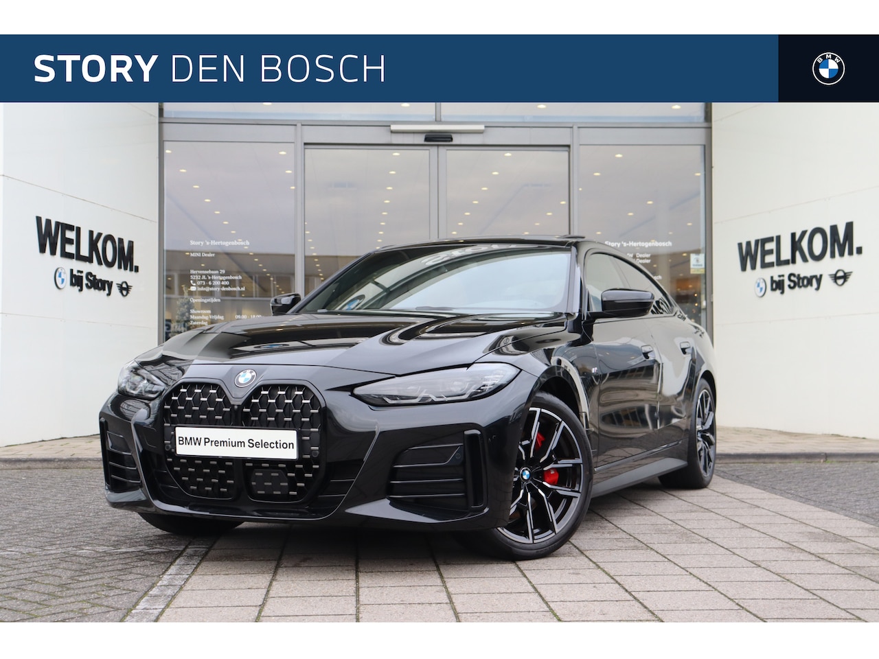 BMW 4-serie Gran Coupé - 430i High Executive M Sport Automaat / Schuif-kanteldak / Sportstoelen / Stoelverwarming / - AutoWereld.nl