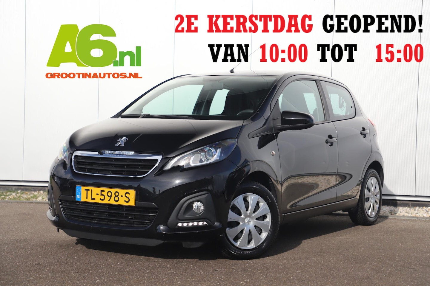 Peugeot 108 - 1.0 e-VTi Active Radio Airco Bluetooth Elektrische Ramen - AutoWereld.nl
