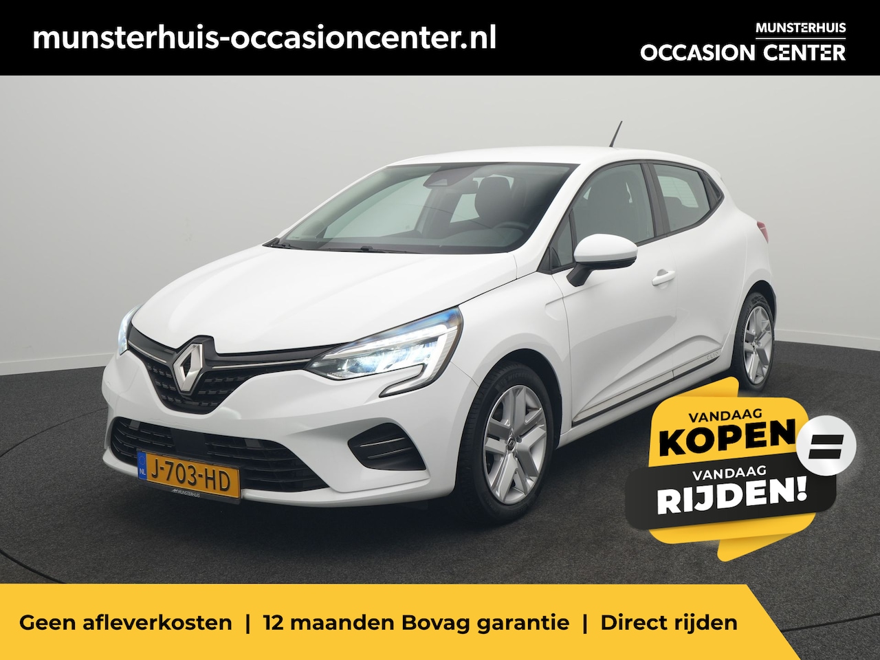 Renault Clio - TCe 100 Zen - RIJKLAARPRIJS - Cruise Control - Navigatie - Dealeronderhouden - AutoWereld.nl