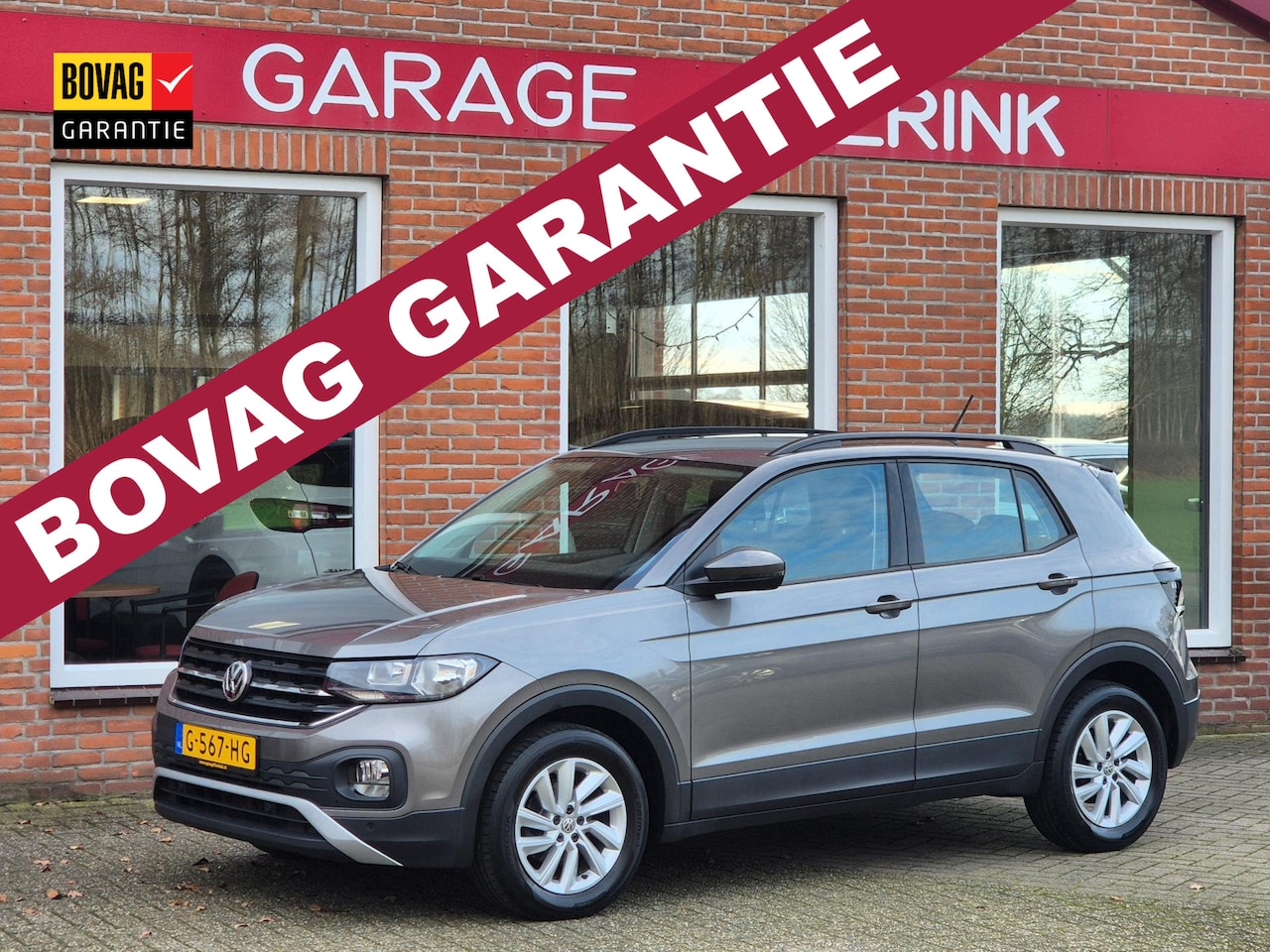 Volkswagen T-Cross - 1.0 TSI Life 95PK 5drs airco, adapt. cruise, elektr.ramen, dab, lmv, navi, pdc, carplay - AutoWereld.nl