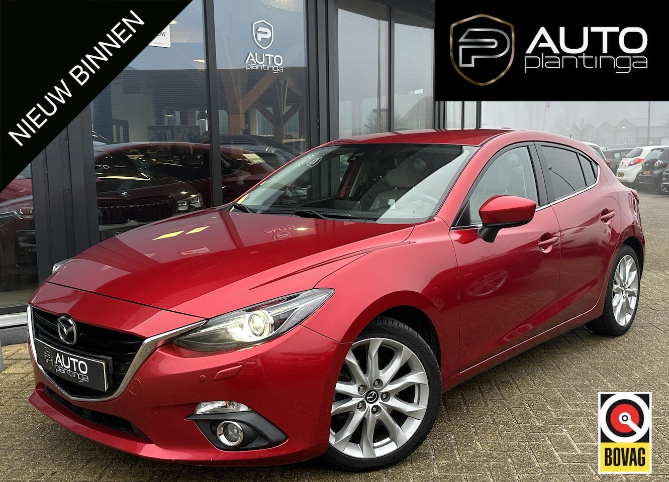 Mazda 3 - 2.0 GT-M 120PK | BOMVOL | Dealeronderhouden | Dodehoekdetectie | Bose Audio | Xenon | Keyl - AutoWereld.nl