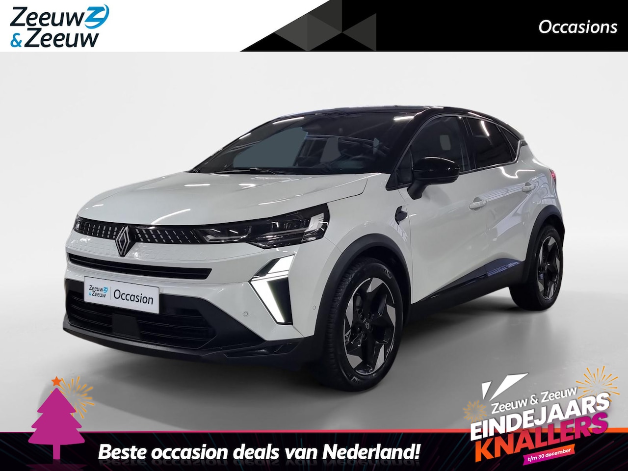 Renault Captur - 1.6 E-Tech full hybrid 145 techno * automaat * camera * lm velgen 18" * automatische airco - AutoWereld.nl