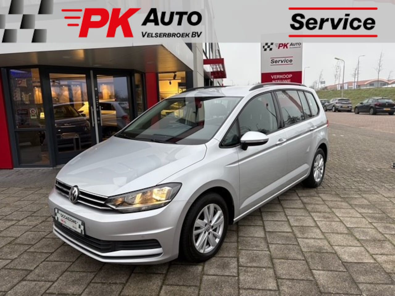 Volkswagen Touran - 1.5 TSI Highline 7p | Navi \ Cruise | 97.129 km Dealeronderhouden - AutoWereld.nl