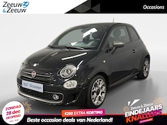 Fiat 500 C - 0.9 TwinAir Turbo Popstar NAVI AIRCO CRUISE CONTROLE USB BLUETOOTH HALF LEDER SPORTPAKKET