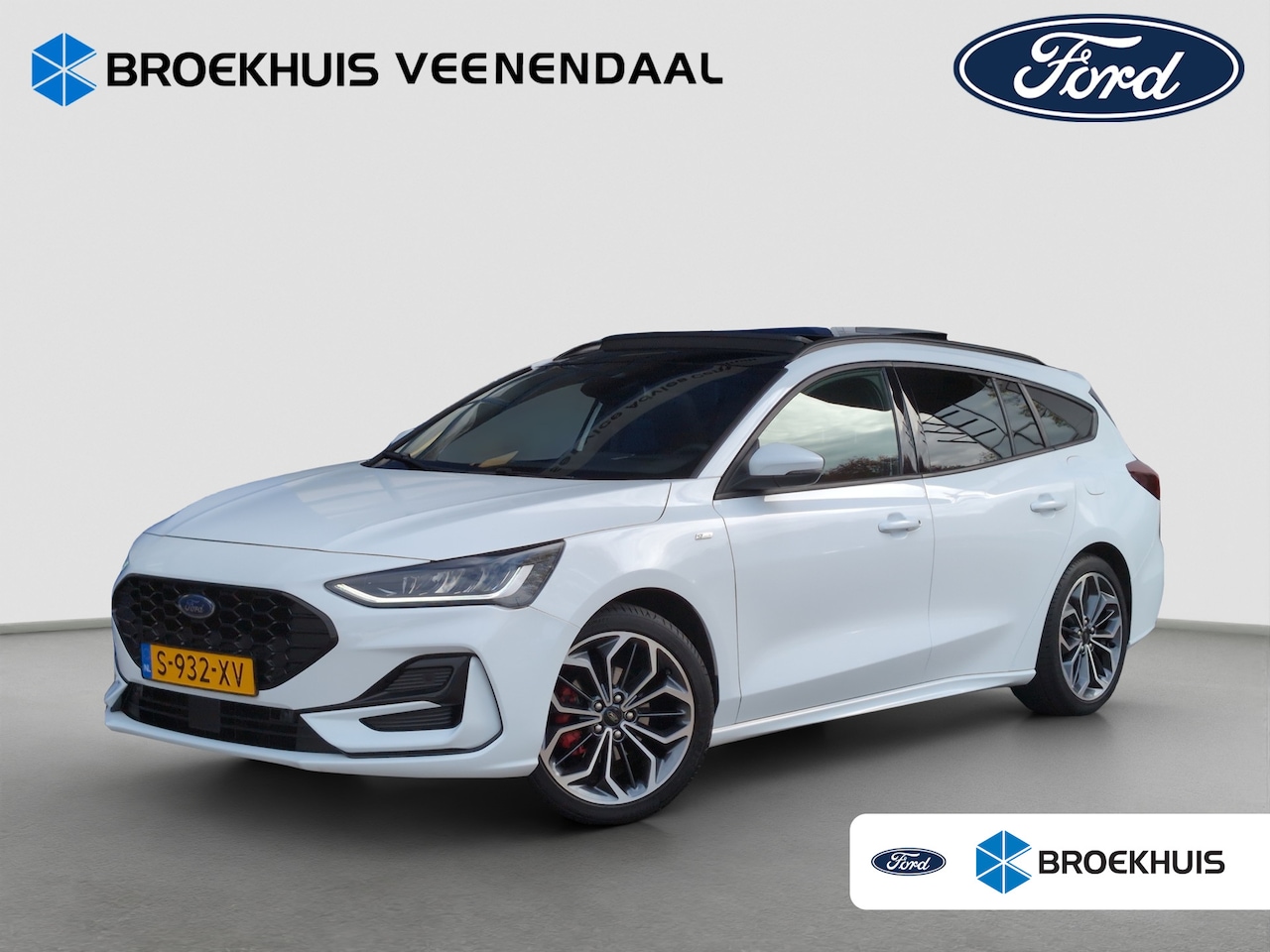 Ford Focus Wagon - 1.0 Hybrid ST Line X | Pano | Trekhaak | Adap. Cruise | Winter Pack | Head-Up - AutoWereld.nl
