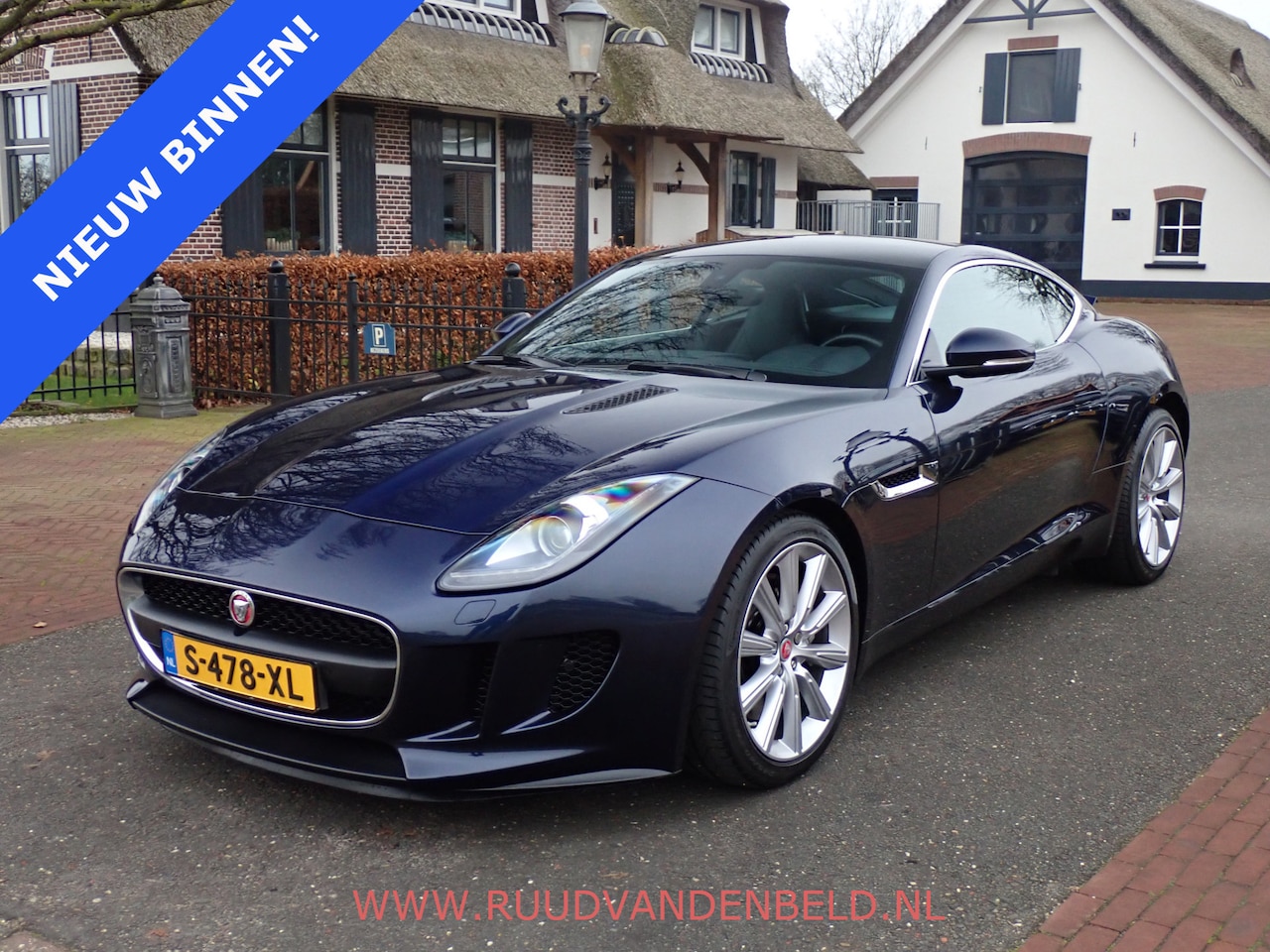 Jaguar F-type - 3.0 V6 Coupé SPORTUITLAAT /  NAVI / 19 INCH / PANO - AutoWereld.nl