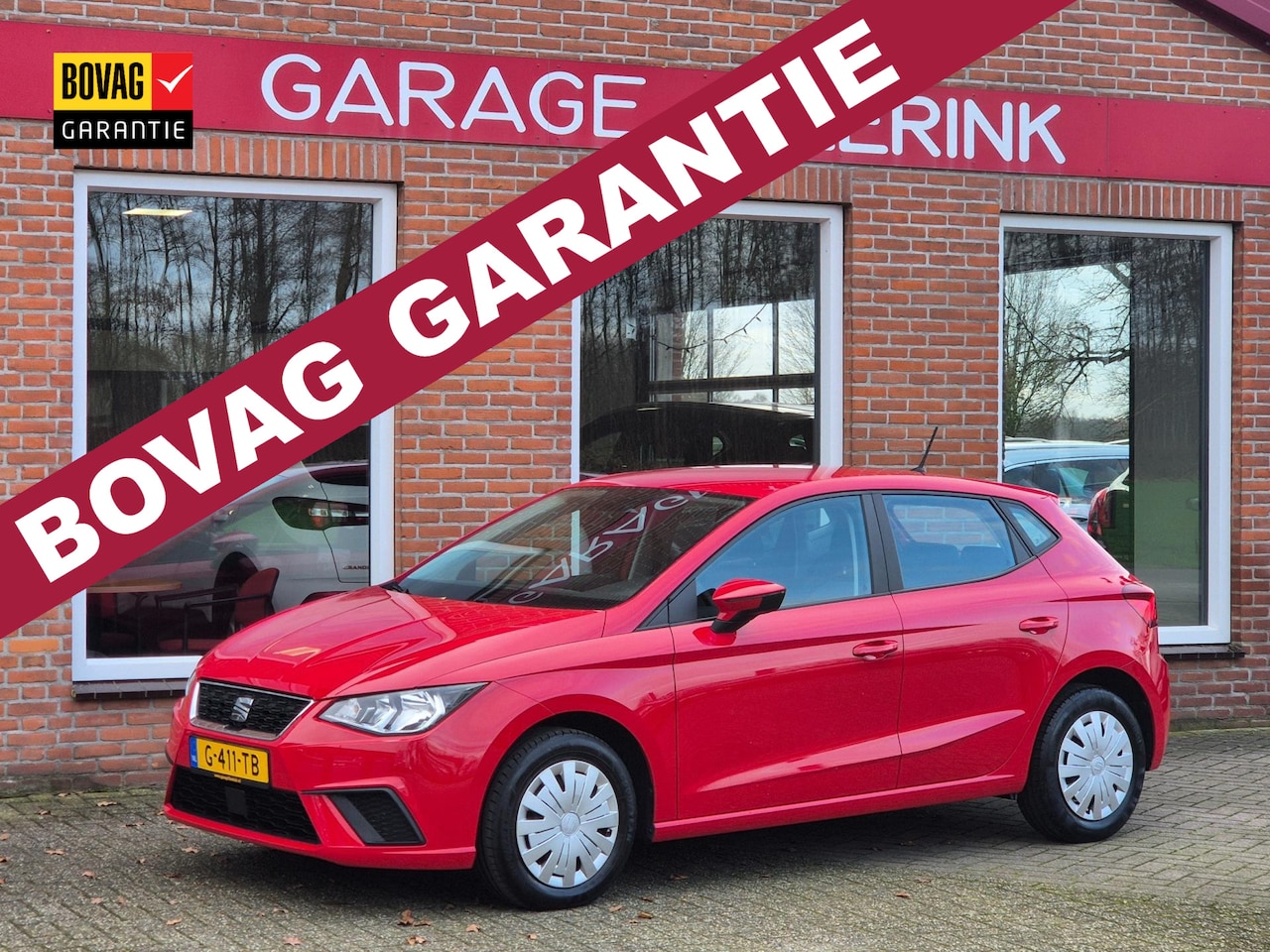 SEAT Ibiza - 1.0 TSI Style 95PK 5drs clima, cruise, navi, carplay, elektr.ramen - AutoWereld.nl