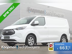 Ford Transit Custom - E-Transit 320 L1H1 Limited | 65kWh | 160kW/218pk | Pro Power | Camera | Carplay/Android |