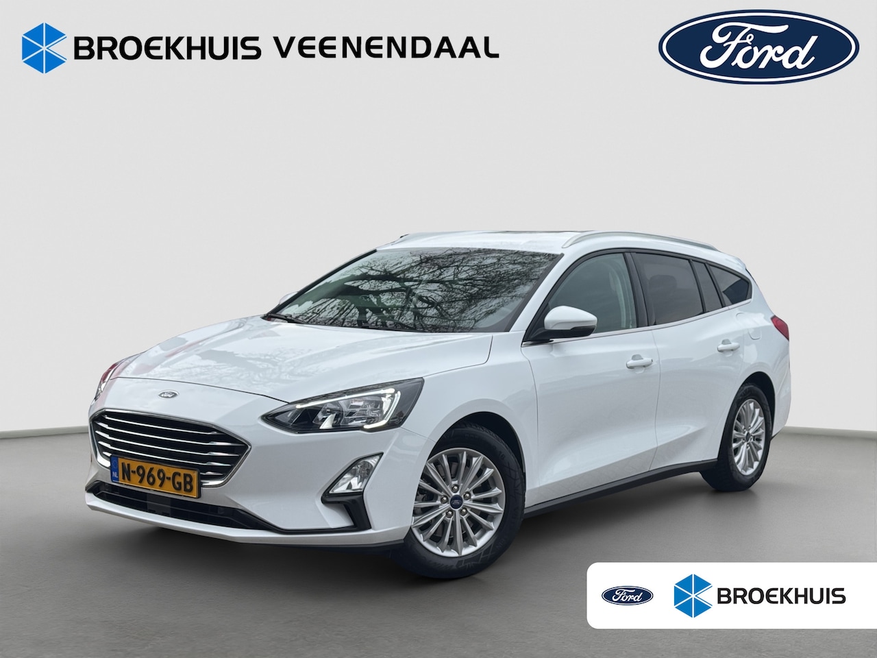 Ford Focus Wagon - 1.0 Hybrid Titanium X | Camera | Adap. Cruise | Virtual | Apple Carplay | Elek. Klep - AutoWereld.nl