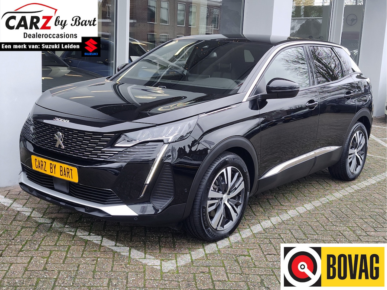 Peugeot 3008 - 1.6 HYBRID 225 ALLURE PACK BUSINESS Dodehoeksensoren | Keyless | Adaptive Cruise - AutoWereld.nl