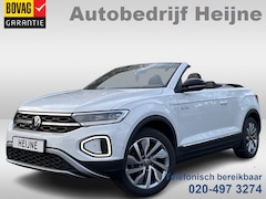 Volkswagen T-Roc Cabrio - 1.5 TSI 150PK DSG STYLE VIRTUAL/NAVI/CARPLAY FABRIEKS GARANTIE