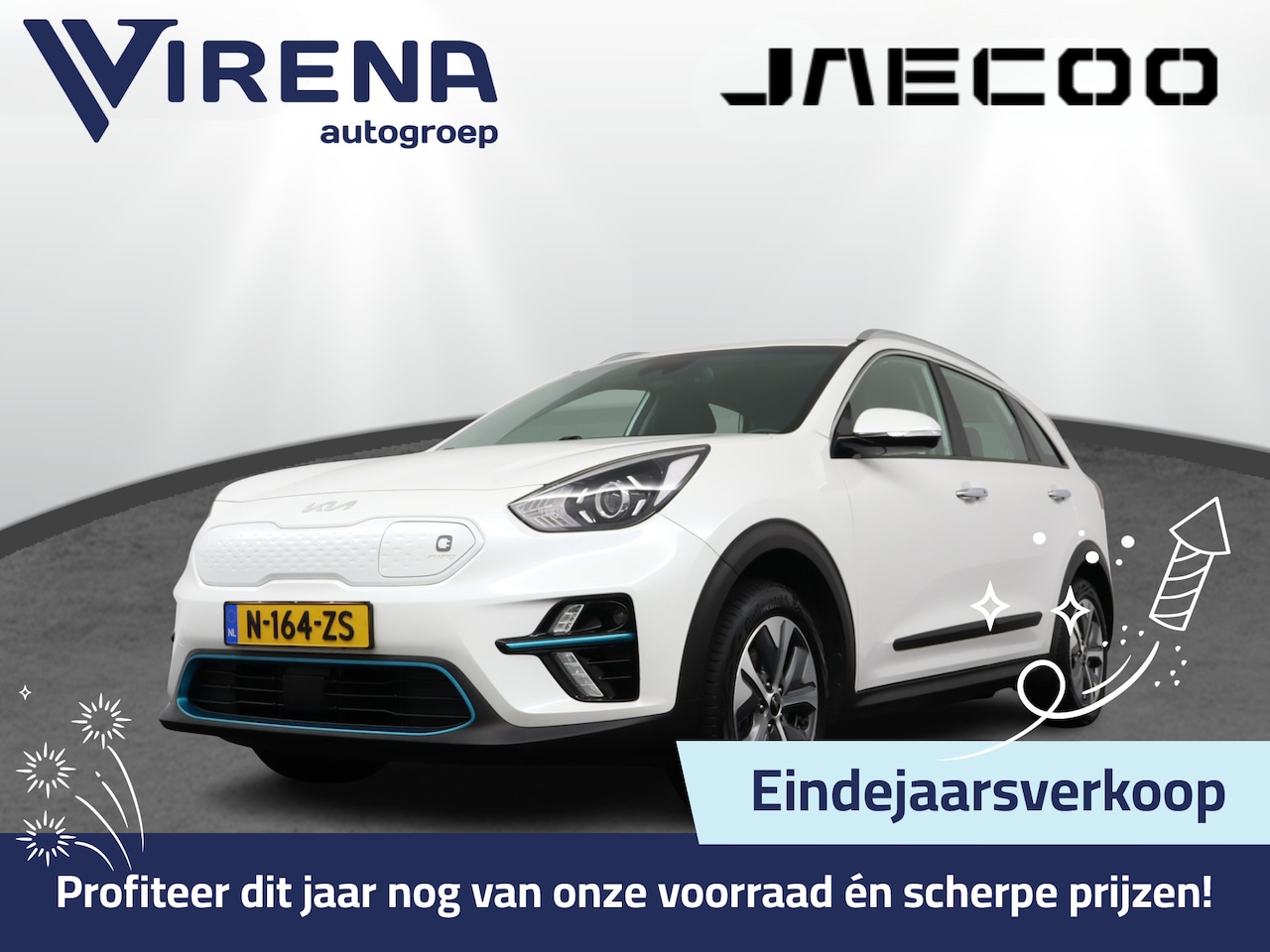 Kia e-Niro - DynamicLine 64 kWh - Automaat - Navigatie - Adaptief Cruise Control - Climate Control - Ap - AutoWereld.nl