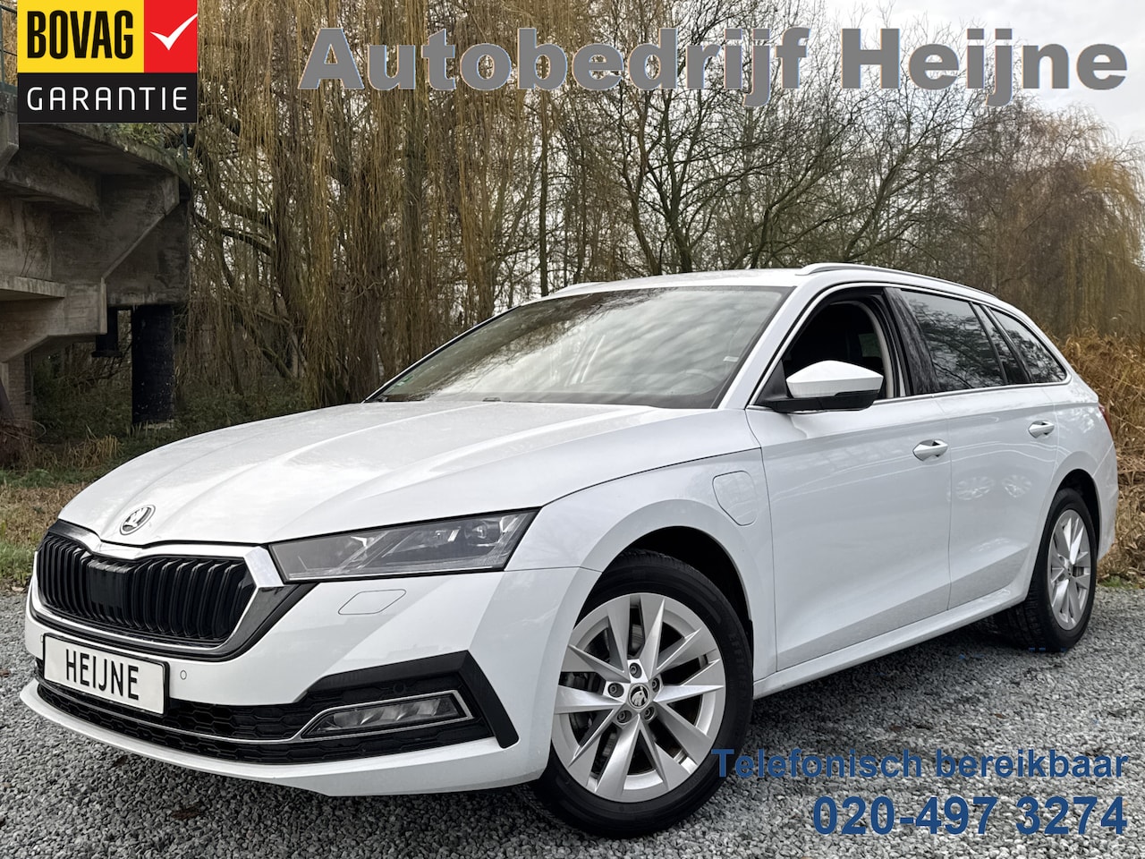 Skoda Octavia Combi - TSI iV PHEV 204PK DSG HYBRID BUSINESS LEDER/NAVI/HEAD-UP - AutoWereld.nl