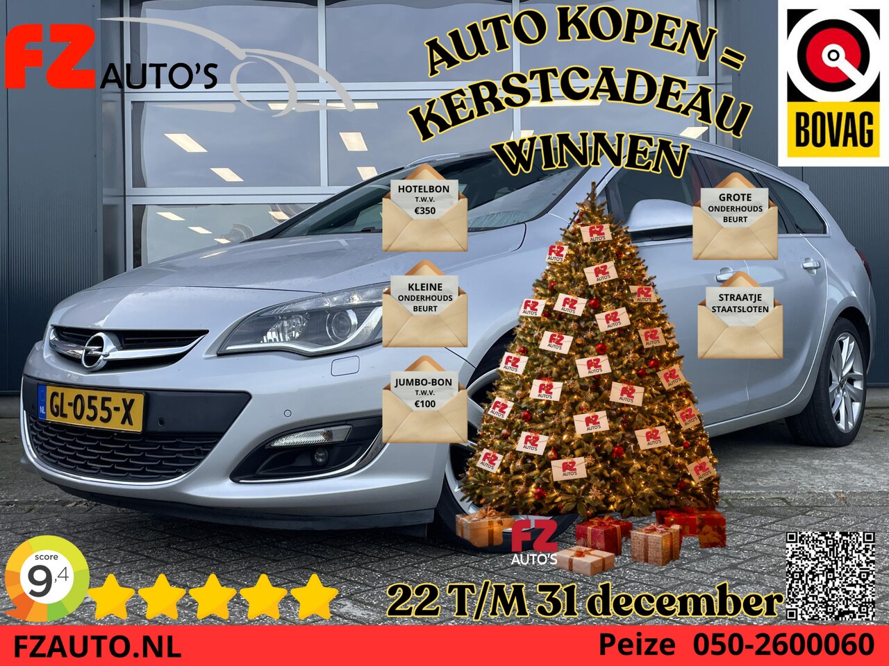 Opel Astra Sports Tourer - 1.4 Turbo Business + - Navigatie - Climate Control - Achteruitrijcamera - Trekhaak - AutoWereld.nl