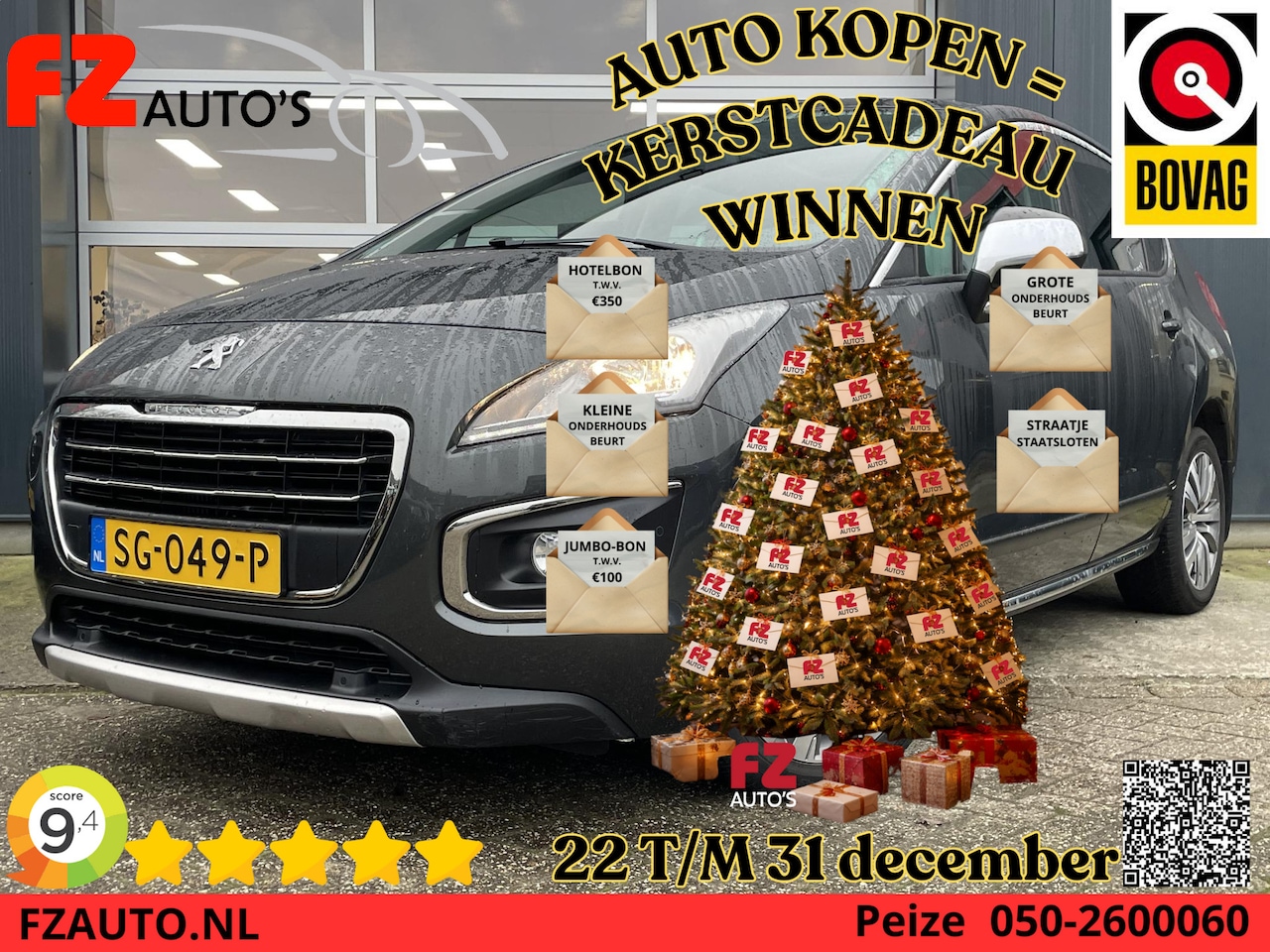 Peugeot 3008 - 1.6 THP Allure Automaat - Navigatie - Panoramadak - Trekhaak - AutoWereld.nl