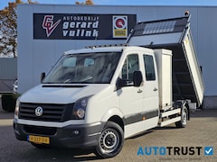 Volkswagen Crafter - 2.0 TDI KIPPER TREKHAAK 6-ZITPLAATSEN 3500KG TREKG