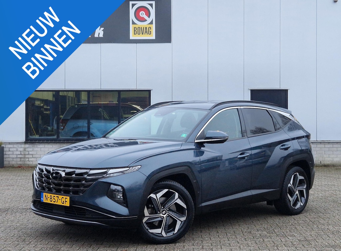 Hyundai Tucson - 1.6 T-GDI HEV Premium ADAP CRUISE EL ACHTER KLEP - AutoWereld.nl