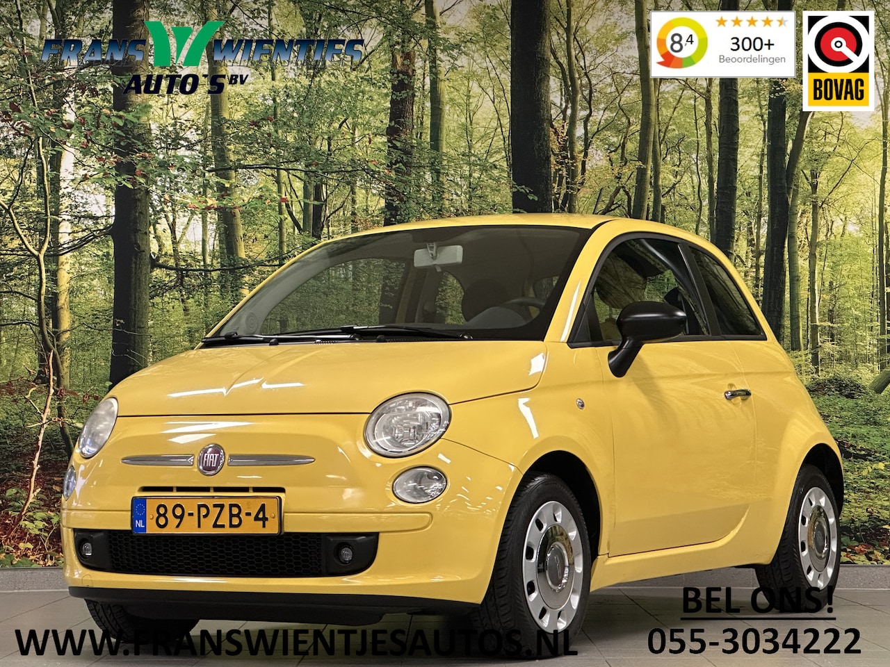 Fiat 500 - 1.2 Naked | Leuke Beginnersauto | Elektrische Ramen | Elektrische Spiegels | Centrale Deur - AutoWereld.nl