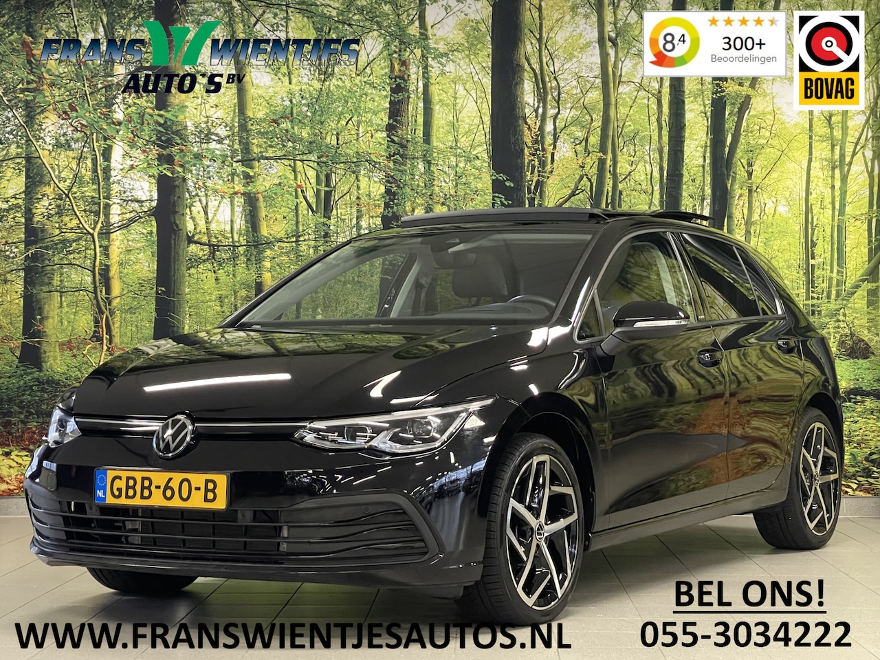 Volkswagen Golf - 1.5 eTSI Life Business | Panoramadak | Apple Carplay | Head-Up-Display | Sfeerverlichting - AutoWereld.nl