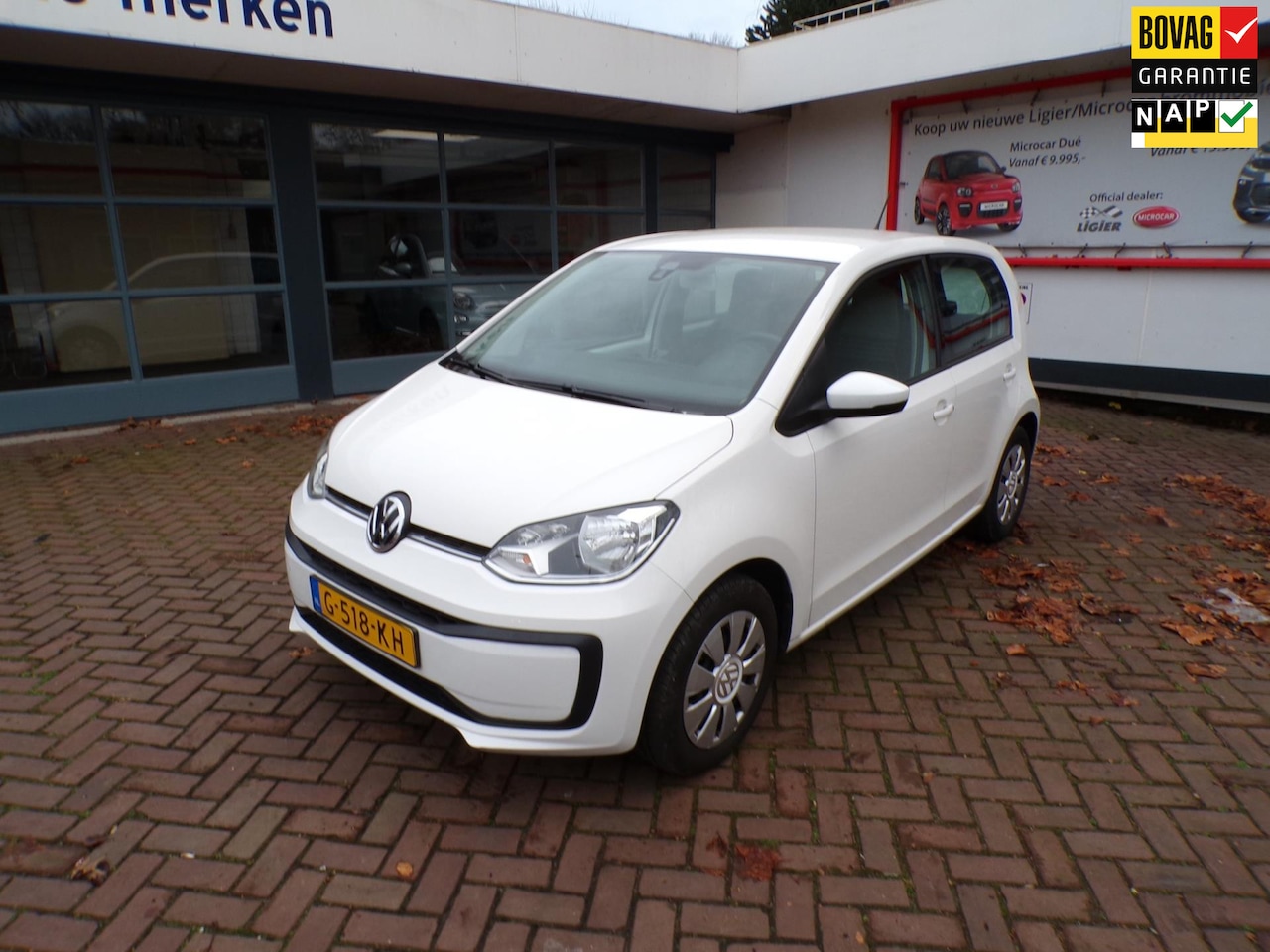Volkswagen Up! - 1.0 BMT move up! Airco-Audio - AutoWereld.nl
