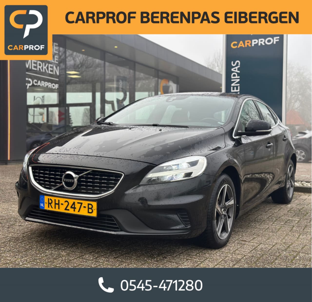 Volvo V40 - 2.0 D3 Business Sport R-design Automaat Trekhaak - AutoWereld.nl