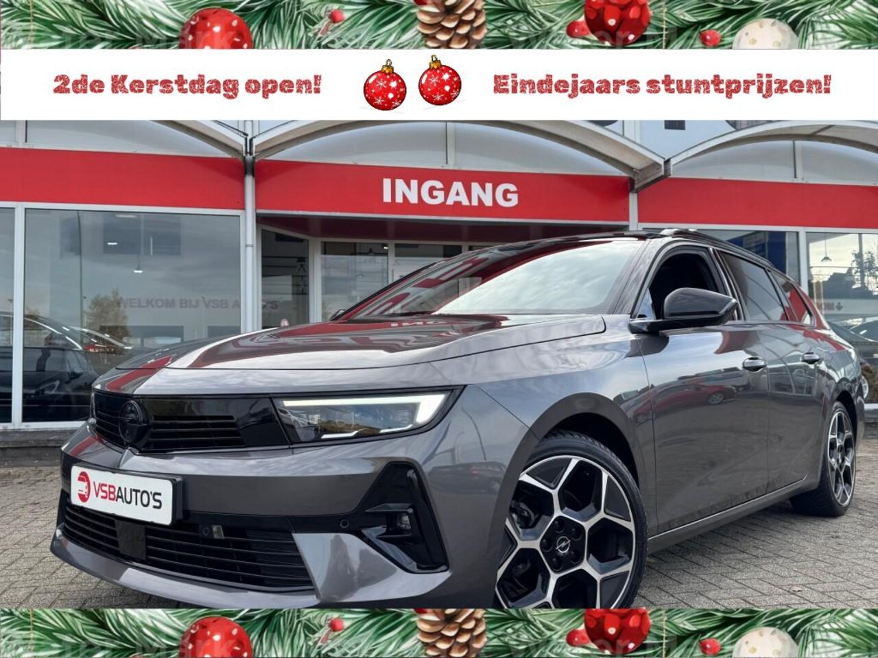 Opel Astra Sports Tourer - SPORTS TOURER 1.2 TURBO AUT. HEAD-UP 360CAMERA PANO EL.STOELEN NAVI - AutoWereld.nl