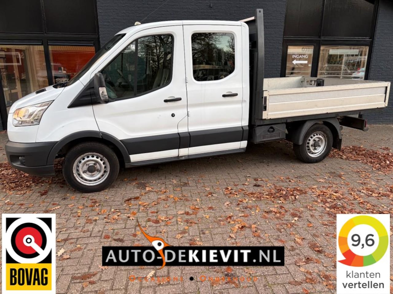Ford Transit - 310 2.2 TDCi dubbel cabine open laadbak - AutoWereld.nl