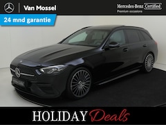 Mercedes-Benz C-klasse Estate - 200 Launch Edition AMG Line Panorama Dak / Nightpakket / Parkeer Camera / Sfeerverlichting