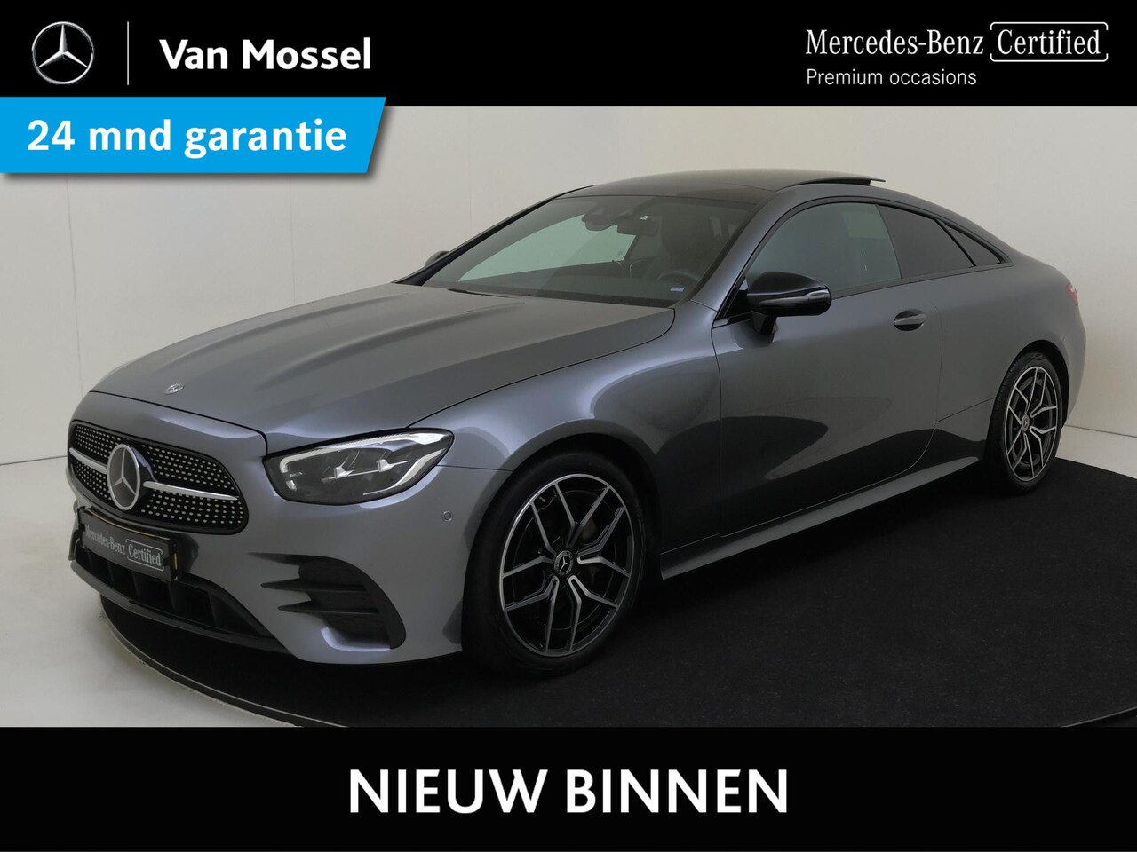 Mercedes-Benz E-klasse Coupé - 200 AMG Line Panoramadak /Widescreen cockpit / 39.377km! - AutoWereld.nl