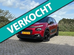 Citroën C3 - 1.2 PureTech Shine - Rubi/Onyx - 17'' Cross Black - Superstaat