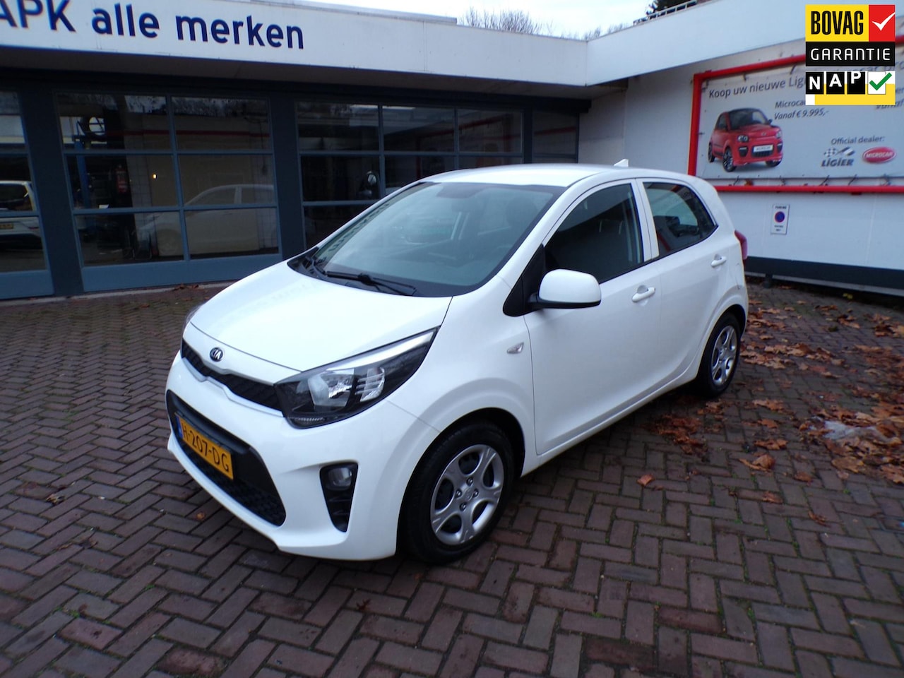 Kia Picanto - 1.0 MPi ComfortPlusLine Airco-Achterruitrijcamera-Audio - AutoWereld.nl