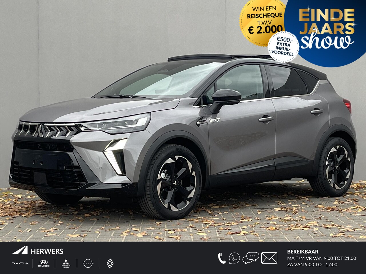 Mitsubishi ASX - 1.8 HEV AT Instyle / €2000,- Voordeel Op de Nieuwprijs / Elektrisch Glazen- Schuif- en Kan - AutoWereld.nl