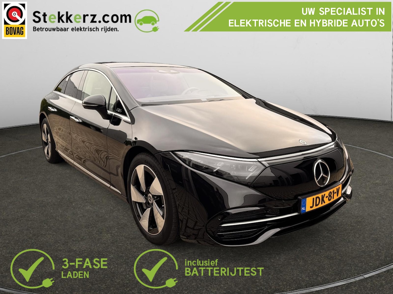 Mercedes-Benz EQS - 580 4MATIC Luxury Line 108 kWh Aviloo accutest | 4 wheel besturing | Pano dak | Burmeister - AutoWereld.nl