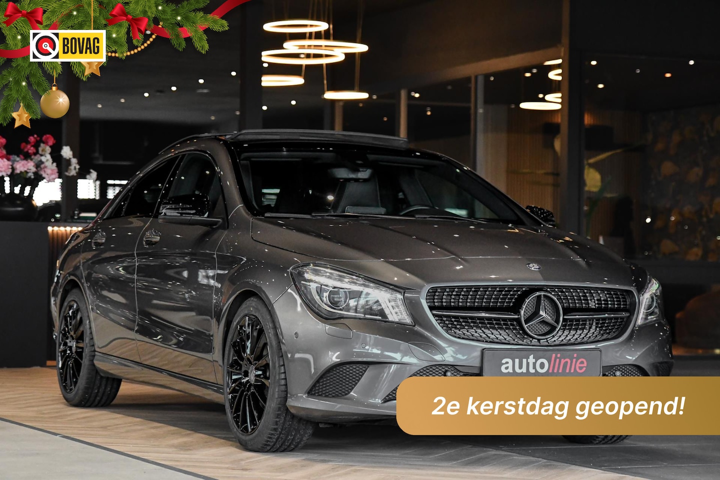 Mercedes-Benz CLA-Klasse - 180 Night Edition. Panoramadak, LED, 18", Groot Display! - AutoWereld.nl