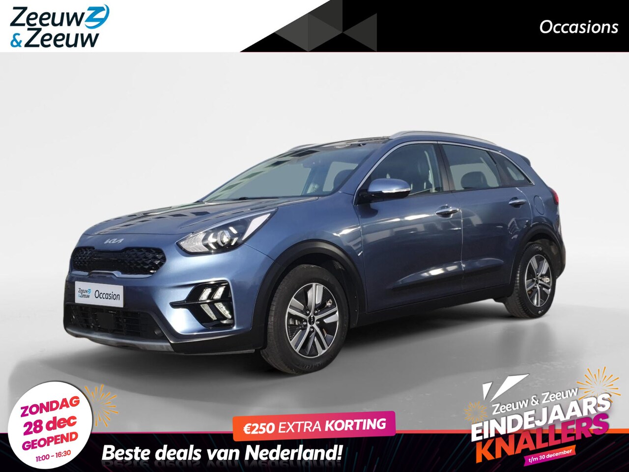 Kia Niro - 1.6 GDi Hybrid DynamicLine | Navigatie | Camera | Apple Carplay / Android Auto | Adaptieve - AutoWereld.nl