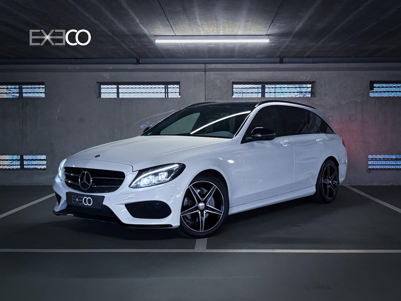 Mercedes-Benz C-klasse Estate - 200 AMG-Line|Pano|Night|Leer|Intelligent Light System - AutoWereld.nl