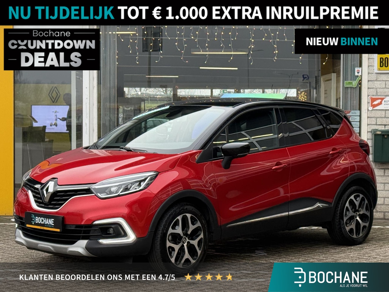 Renault Captur - 1.3 TCe Intens | NAP | 1E eigenaar | 100% dlr onderhouden | Navigatie | Achteruitrijcamera - AutoWereld.nl