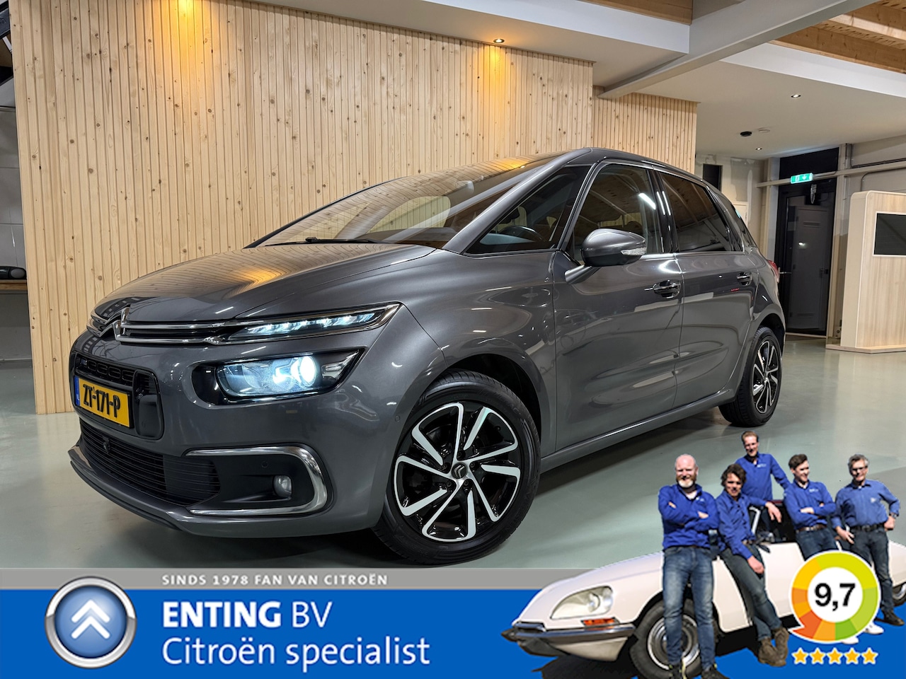 Citroën C4 Picasso - 1.2 PT 130 SHINE EAT6 NIEUWE MOTOR+RIEM VOLLEER ADAPTIVE CRUISE - AutoWereld.nl