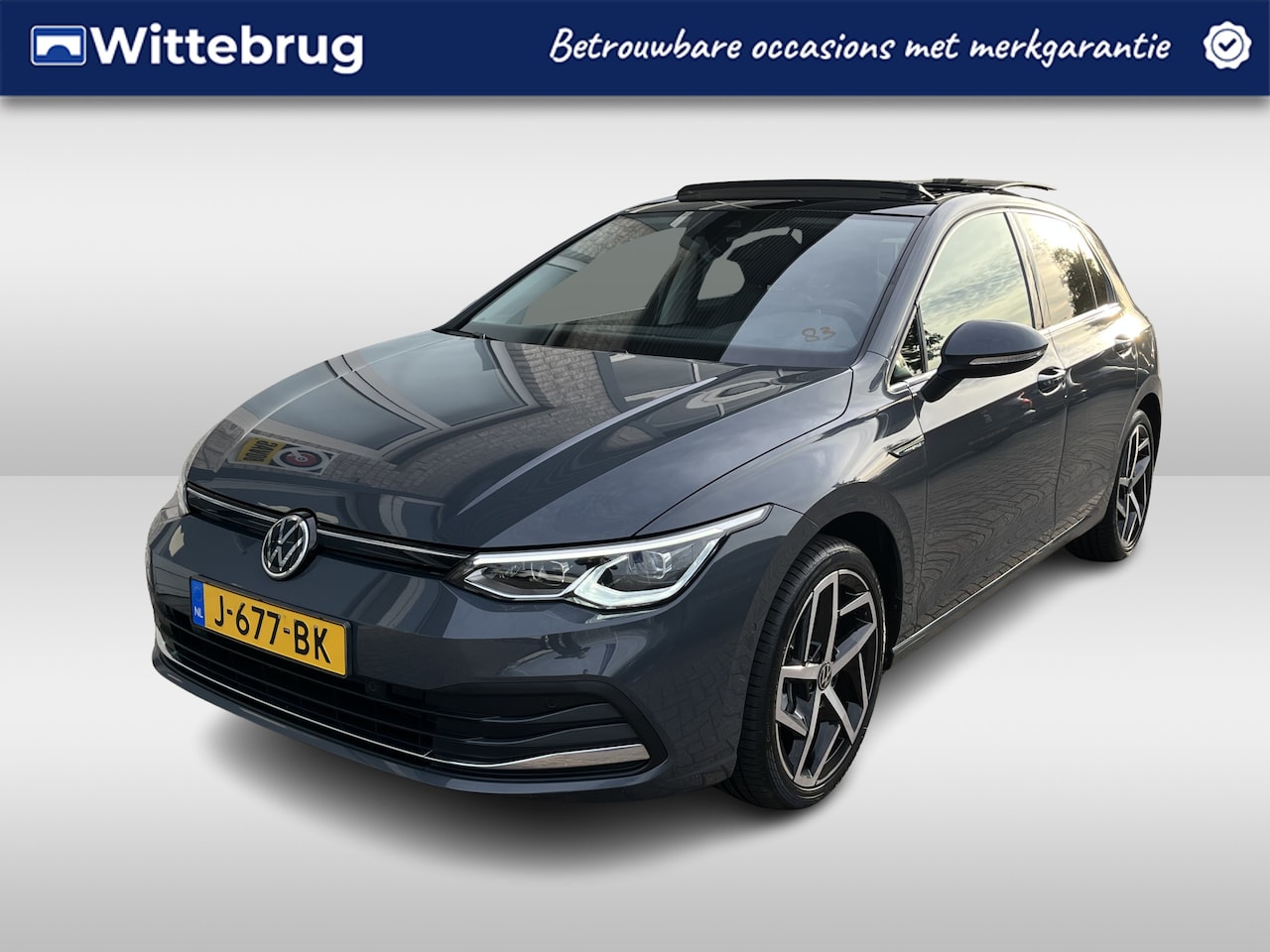 Volkswagen Golf - 1.5 eTSI Style / AUTOMAAT/ PANO/ CAMERA/ PARK. SENSOREN/ MEMORY SEATS/ LED/ NAVI/ 18" LMV/ - AutoWereld.nl