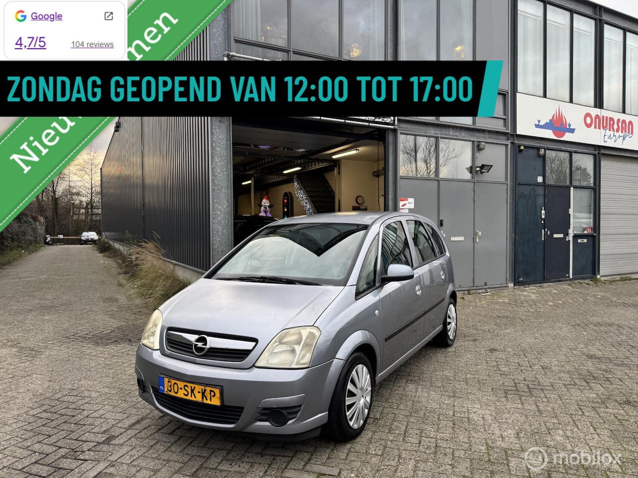 Opel Meriva - 1.4-16V Business Airco! APK! NAP Logisch! - AutoWereld.nl